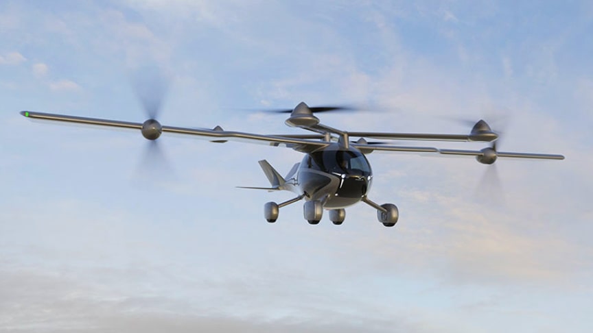 ASKA™ 3.0 artist's conception of flying ASKA™ 3.0 artist's conception of flying
